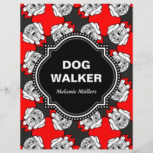 Dänischer Dogge Flyer (Hinten)