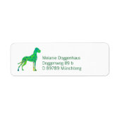 Dänischer Dogge Grün (Vorne)