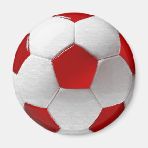 Dänischer fudbold Fußball von Dänemark Magnet