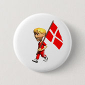 Dänischer Junge Button (Vorderseite)