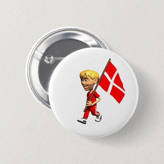 Dänischer Junge Button (Vorne & Hinten)