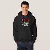 Dänischer König Dänemark Flagge Hoodie (Vorne ganz)