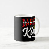Dänischer König Dänemark Flagge Kaffeetasse (VorderseiteRechts)