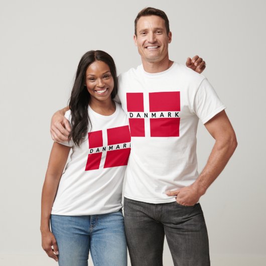 dänischer Textname des Dänemark danmark T-Shirt (Unisex)