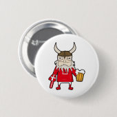 Dänischer Viking-Fan Button (Vorne & Hinten)