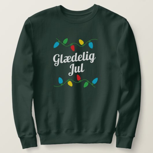 Dänischer Weihnachtssüßer Sweatshirt (Design vorne)