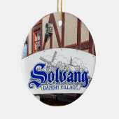 Dänisches Dorf Solvang Keramik Ornament (Rechts)