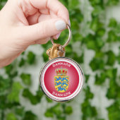 Dänisches Erbe-Emblem Schlüsselanhänger (Hand)