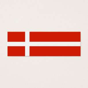 Dänisches Flagge Geschenkanhänger