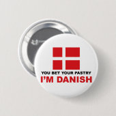 Dänisches Gebäck Button (Vorne & Hinten)