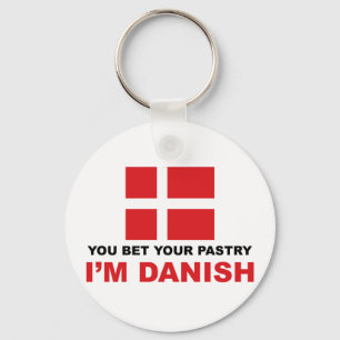 Dänisches Gebäck Schlüsselanhänger