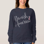 Danish American Entwinted Hearts Sweatshirt (Vorderseite)