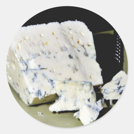 Danish Blue Cheeses Runder Aufkleber (Vorderseite)