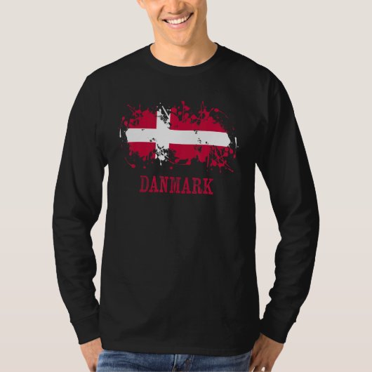 Danish enthusiasts for Danmark and Denmark T-Shirt (Vorderseite)