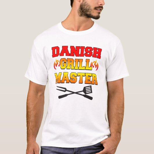 Danish Grill Master T-Shirt (Vorderseite)