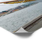 Danish Royal Yacht Dannebrog Poster (Ecke)