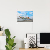 Danish Royal Yacht Dannebrog Poster (Heimbüro)