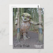 Danish Troll Traveling Postcard! Postkarte (Vorne/Hinten)