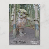 Danish Troll Traveling Postcard! Postkarte (Vorderseite)