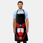 Danish Viking Schürze (Getragen)