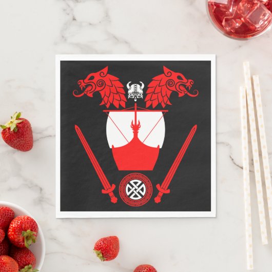 Danish Viking Serviette (Beispiel)