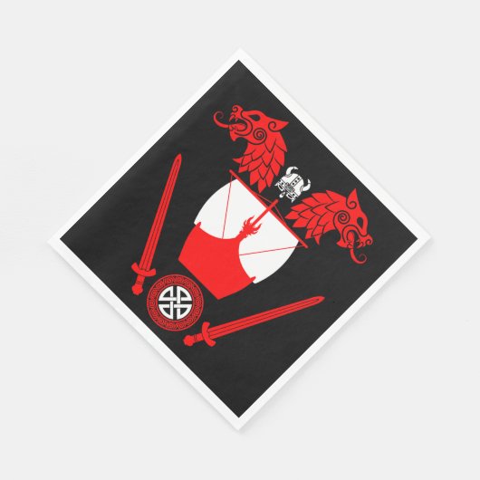 Danish Viking Serviette (Ecke)