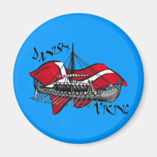 Danish Viking Ship Kulturgeschenke in Dänemark Magnet