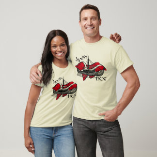 Danish Viking Ship Kulturgeschenke in Dänemark T-Shirt