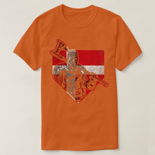 Danish Viking Warrior 2 T-Shirt (Design vorne)