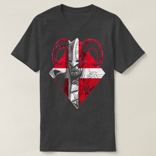 Danish Viking Warrior 7 T-Shirt (Design vorne)