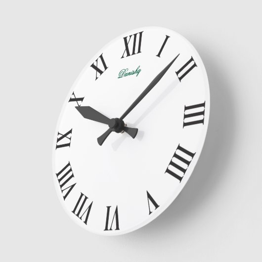 Danishq Wall Clock Runde Wanduhr (Winkel)