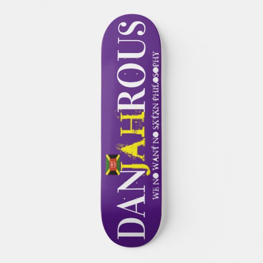 DANJAH ROUS Skateboard (Vorderseite)