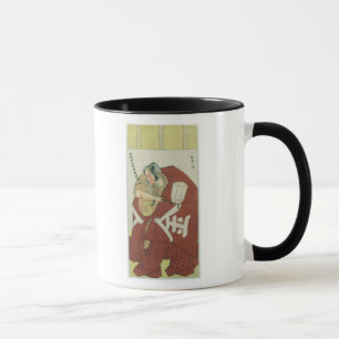 Danjuro in der Rolle von Sakatano Kintoki Tasse