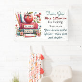Dank an Lehrer im Ruhestand Banner (Insitu)