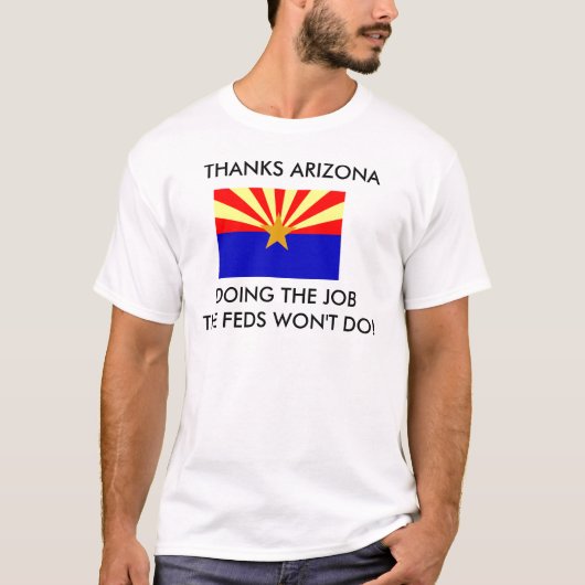 Dank Arizona T-Shirt (Vorderseite)