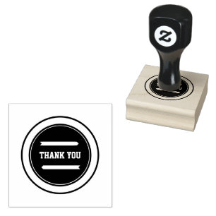 DANK DANK DANK DU Custom Text Wood Art Classic Bla Gummistempel