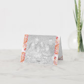 DANK, DASS SIE NOTEN BEKANNT HABEN DANKESKARTE (Rückseite)