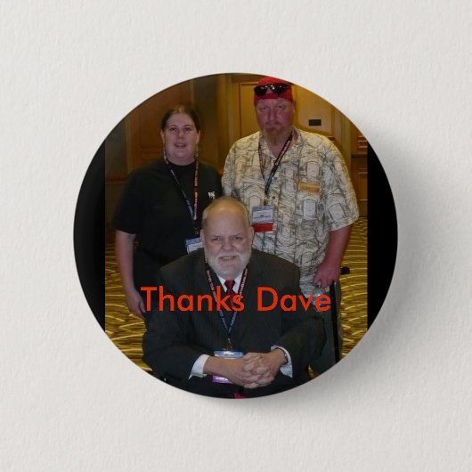 Dank Dave Button (Vorderseite)