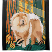 DANK DER SONNENdusche Duschvorhang (Vorderseite)