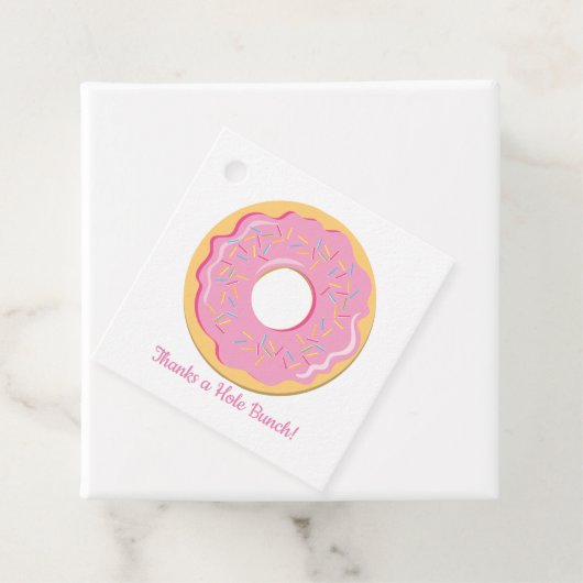 Dank des Lochstanzes Geschenkanhänger (Beispiel)