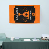 Dank des Unternehmensteams Banner (Messeveranstaltung)