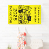 Dank des Unternehmensteams Banner (Insitu)