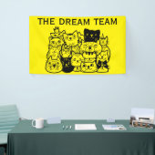 Dank des Unternehmensteams Banner (Messeveranstaltung)