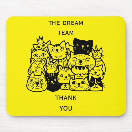 Dank des Unternehmensteams Mousepad (Vorne)