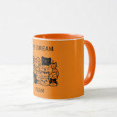 Dank des Unternehmensteams Tasse (VorderseiteRechts)