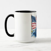 Dank des US-Militärs Tasse (Links)