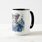 Dank des US-Militärs Tasse (VorderseiteRechts)