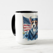 Dank des US-Militärs Tasse (Vorderseite Links)