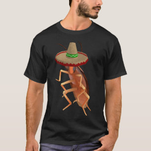 Dank echter Taco-Stunden Funny Dancing Cockroach T-Shirt