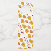 Dank Friendsgiving Geschenk Flaschenanhänger (Rückseite)